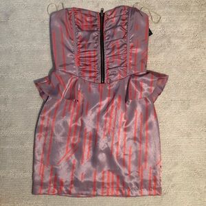 Super cute unique mini dress boutique size small